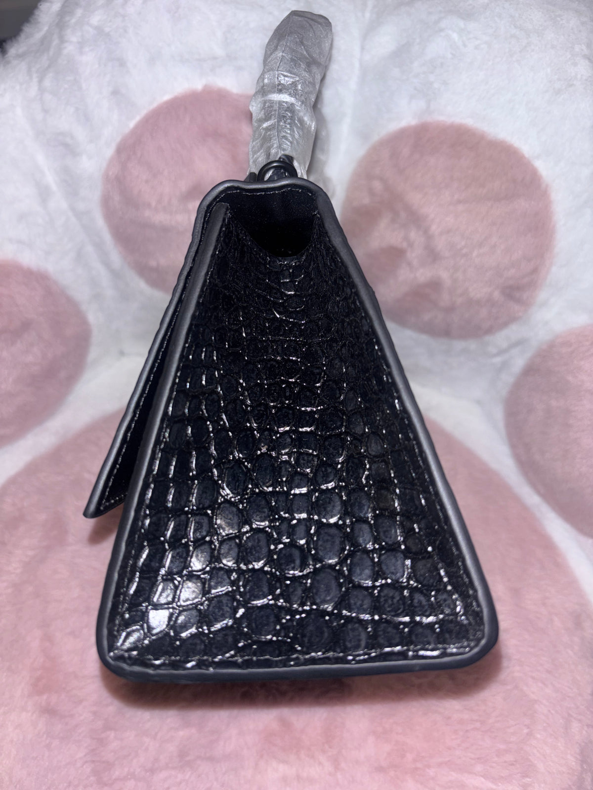 Black B Purse with Cross body Straps