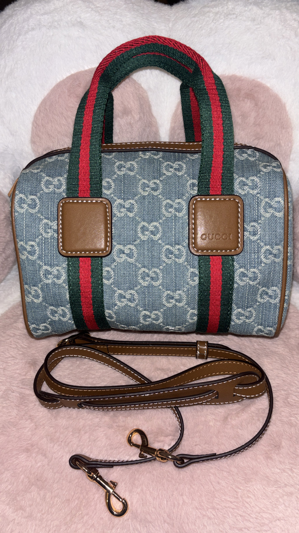Blue Purse with Charm Accessories 💙