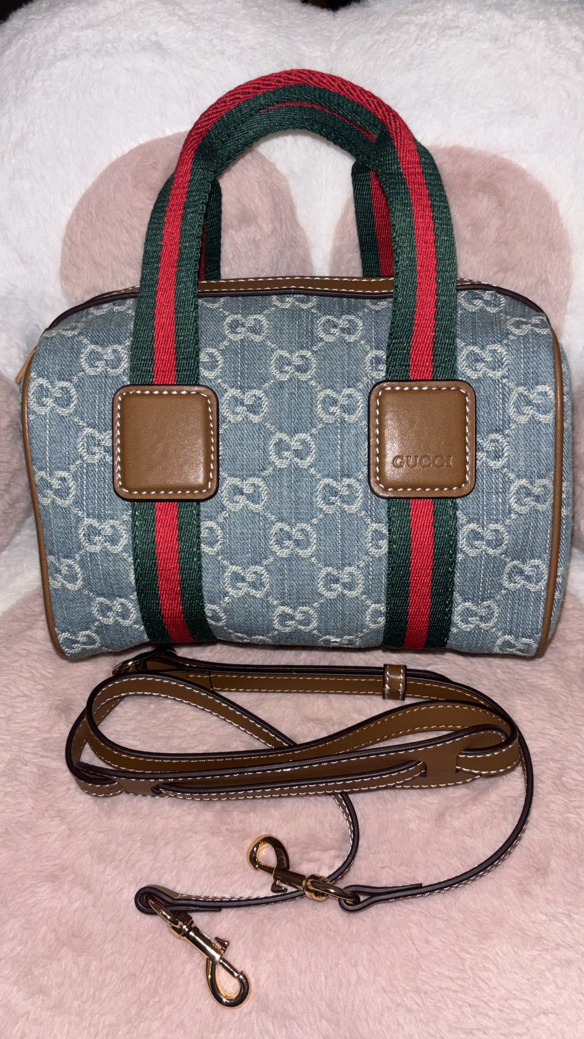 Blue Purse with Charm Accessories 💙