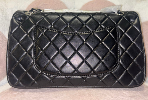 Black Classic Quilted Flap Shoulder Bag 🖤