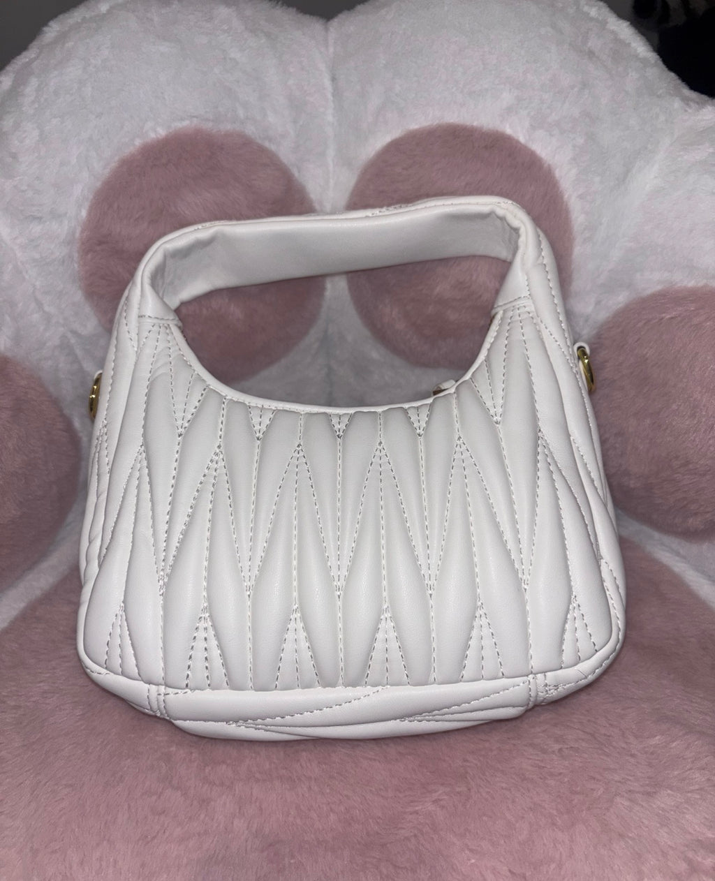 Purse Bundle M M Black & White with cross body straps