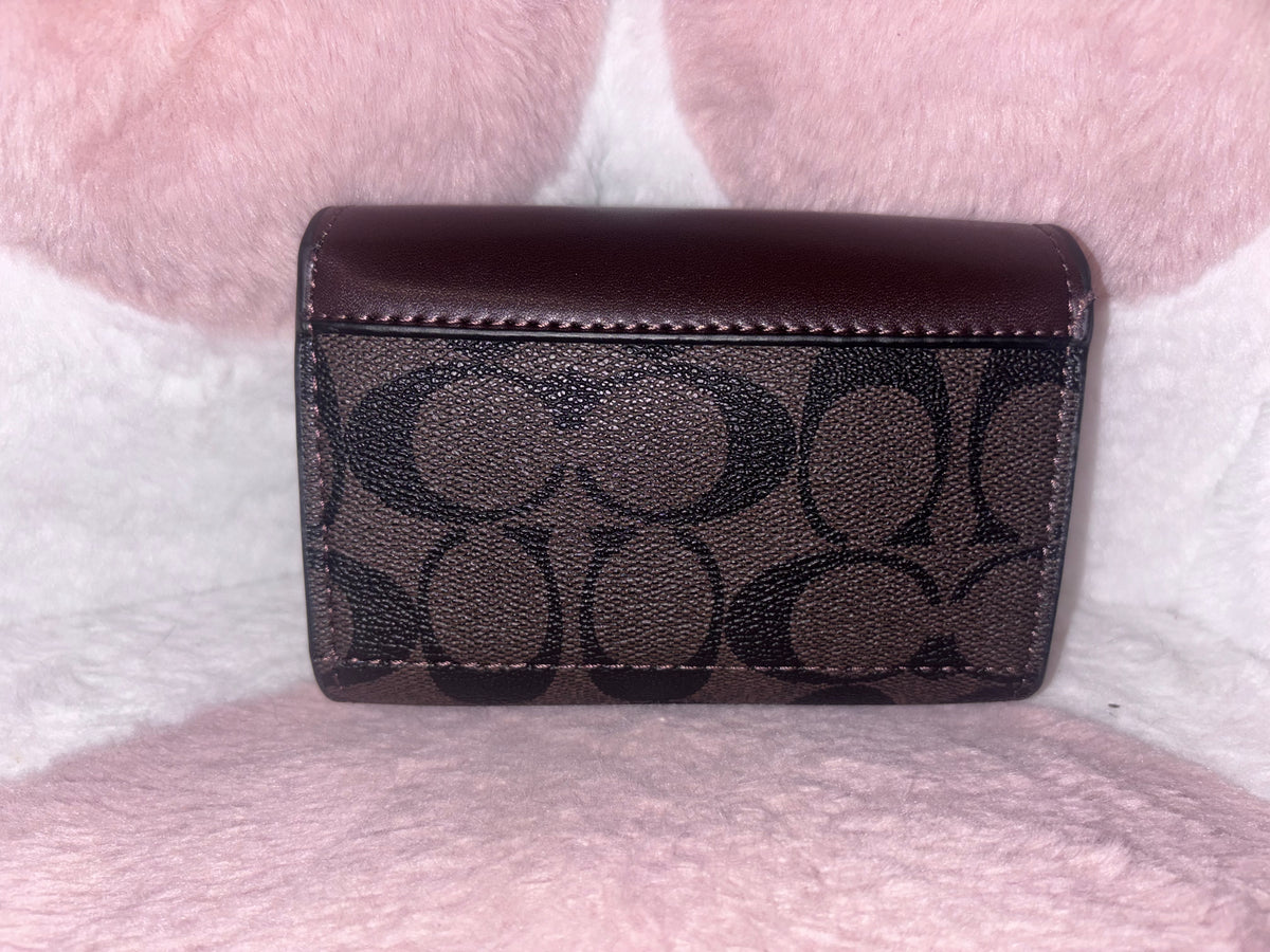 Luxurious brown wallet
