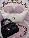 Bundle White & Black Purse with cross body straps SALE ‼️