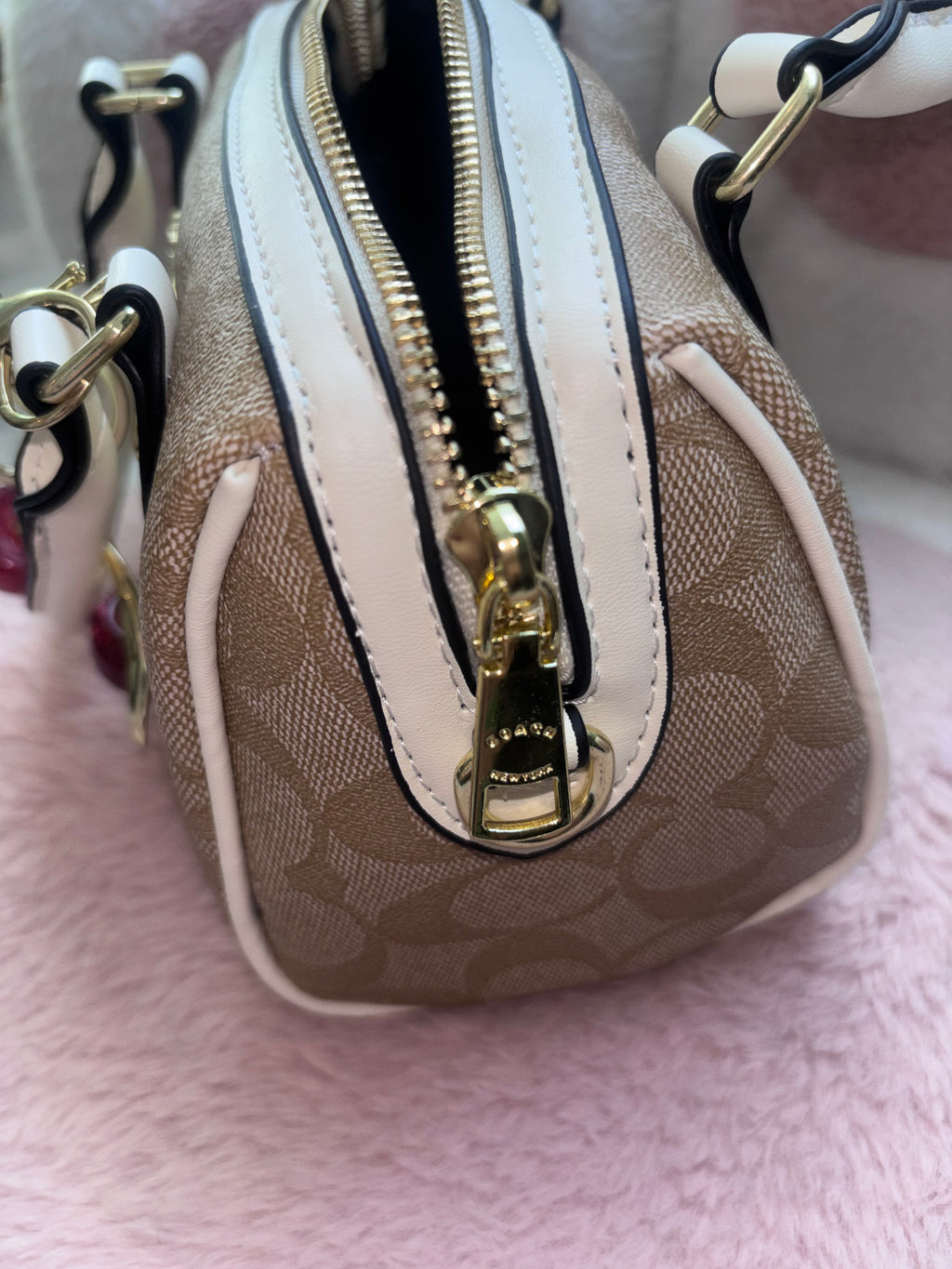 Gorgeous Purse with Cherry Charm 🍒