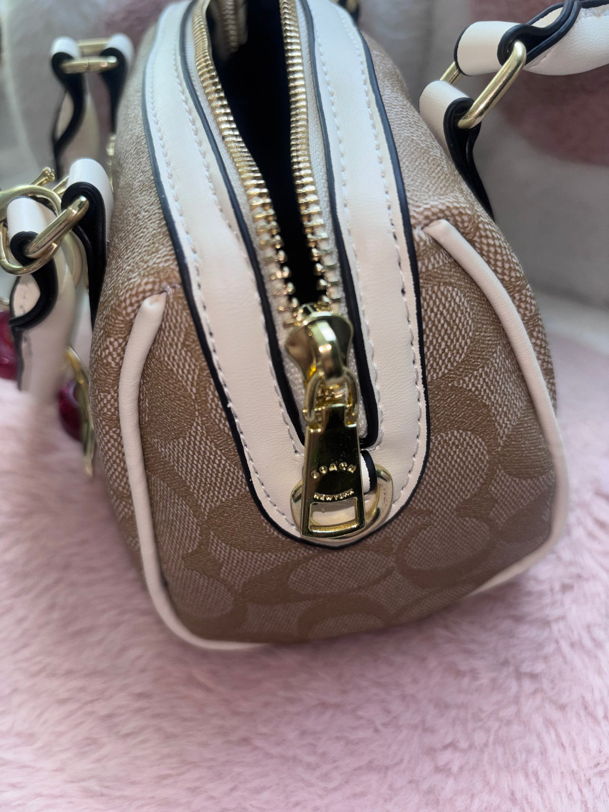 Gorgeous Purse with Cherry Charm 🍒
