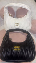 Purse Bundle M M Black & White with cross body straps